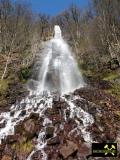 Der Trusetaler Wasserfall bei Trusetal im Thüringer Wald, (D) (5) 15. April 2015.JPG